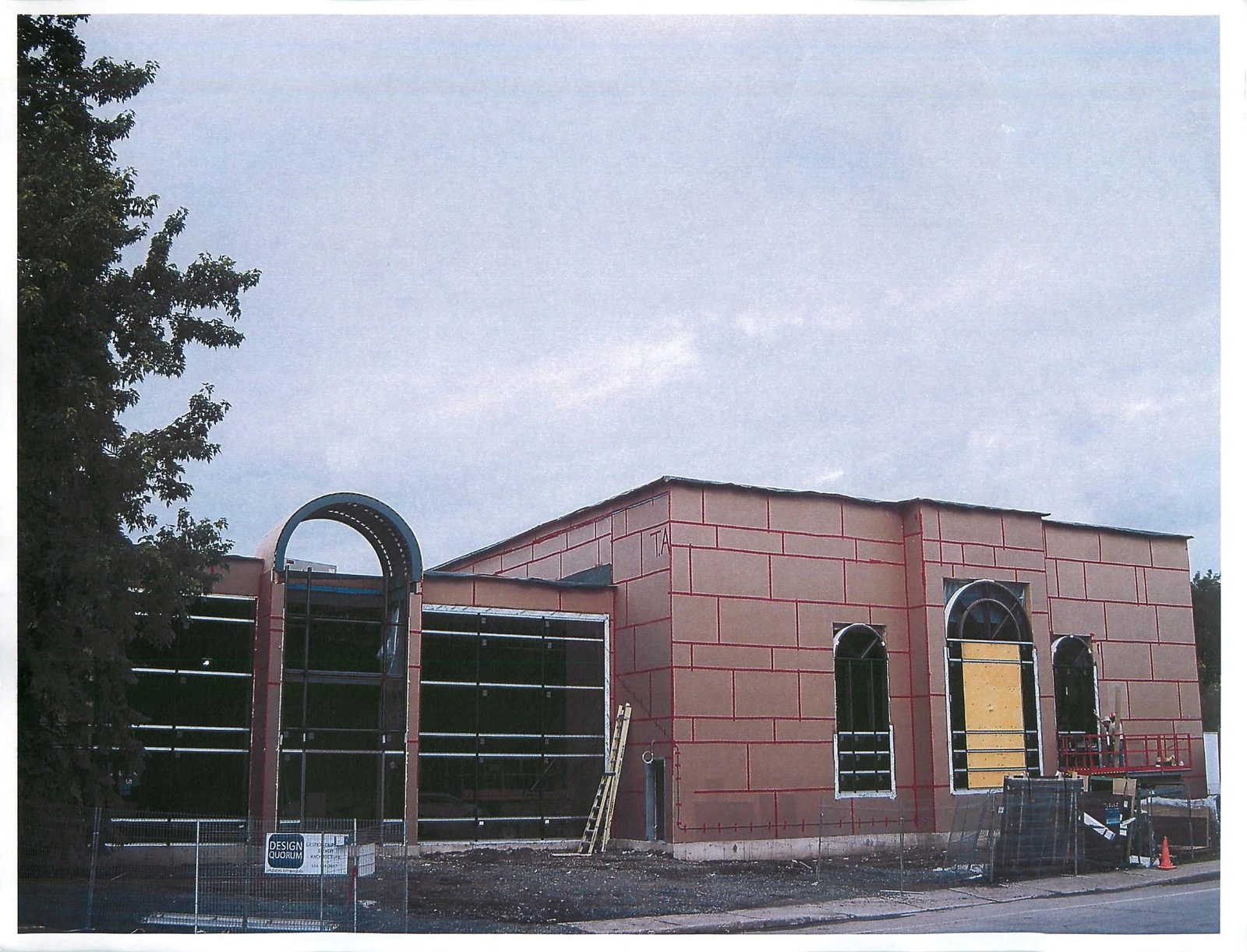 L’ancien bâtiment du 96 rue Fredmir